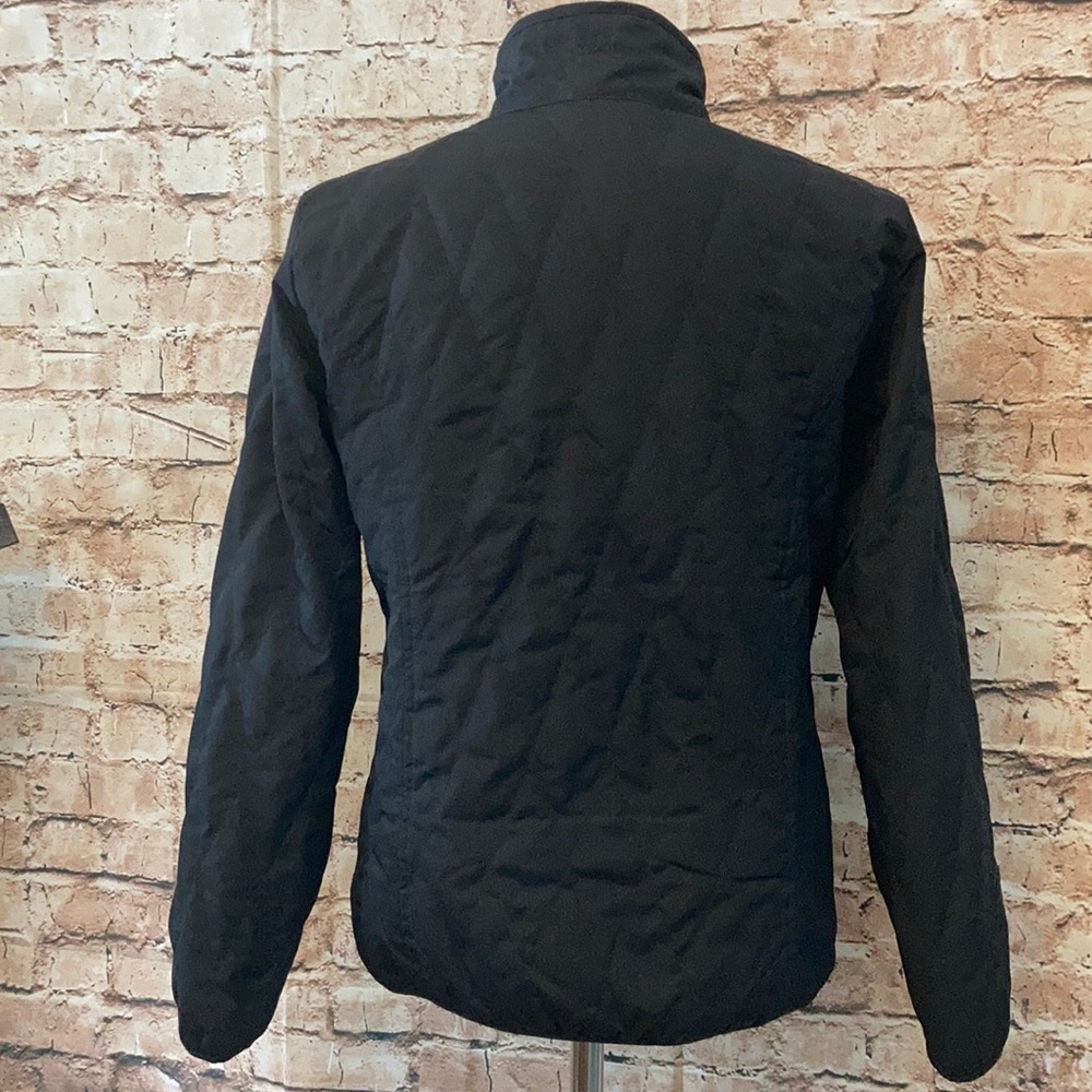 Izod XFP black zipper puffer jacket